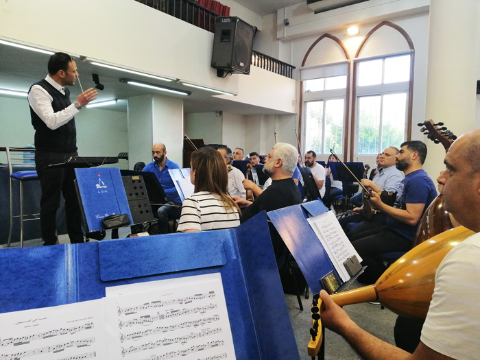 Répétition au Conservatoire National Libanais